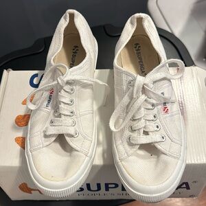 Superga white 9.5 sneakers
